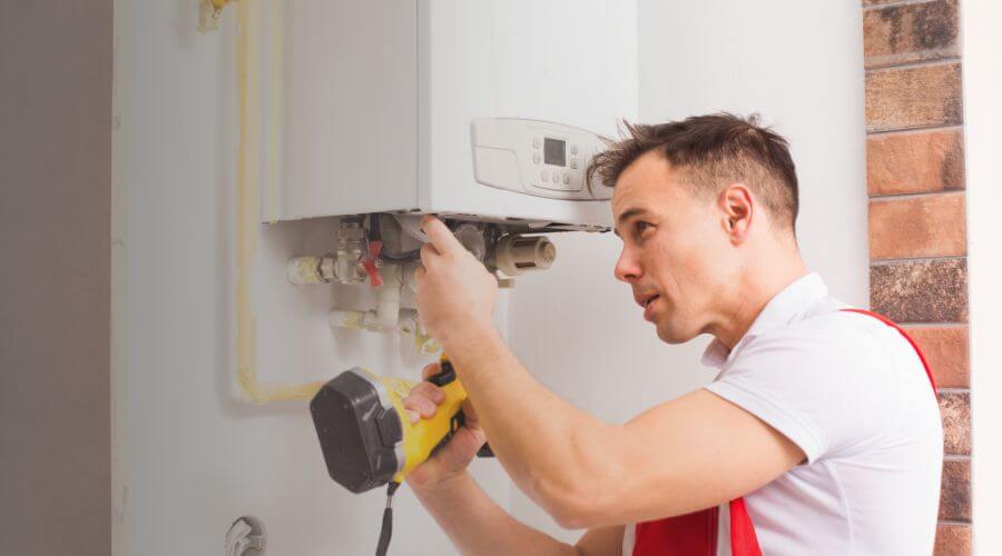 Local tankless water heater installation in Stickney, SD